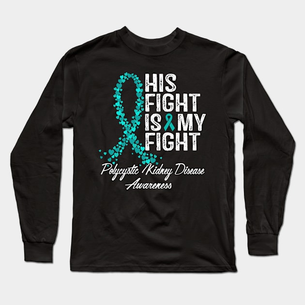 Polycystic Kidney Disease Awareness Long Sleeve T-Shirt by RW